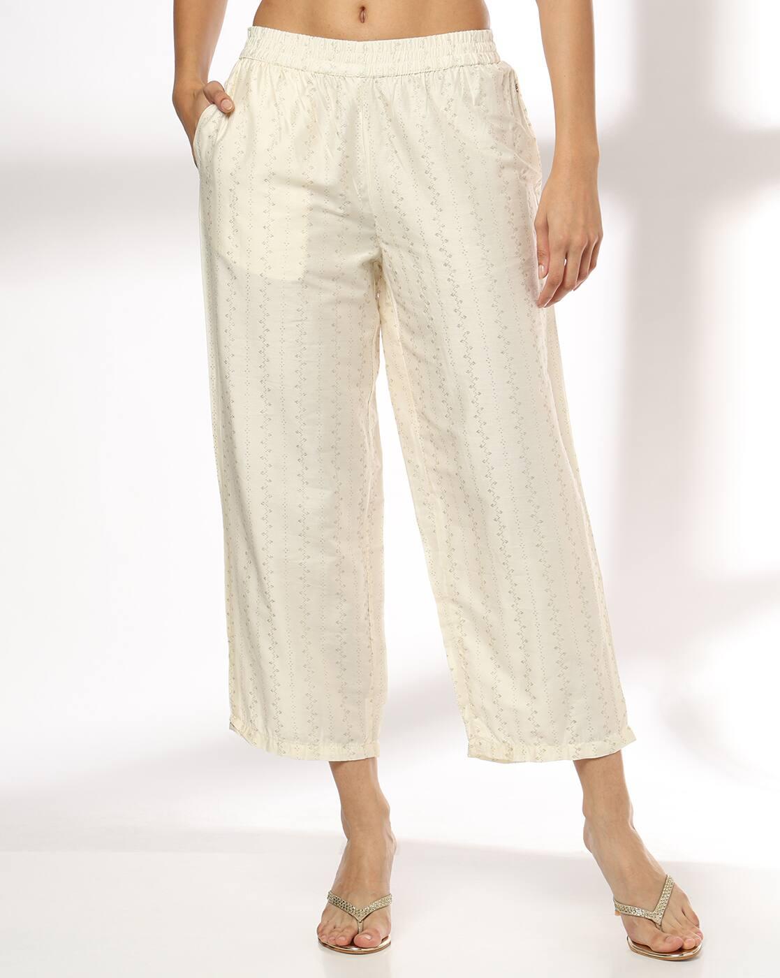 Women Printed Wide-Leg Palazzos
