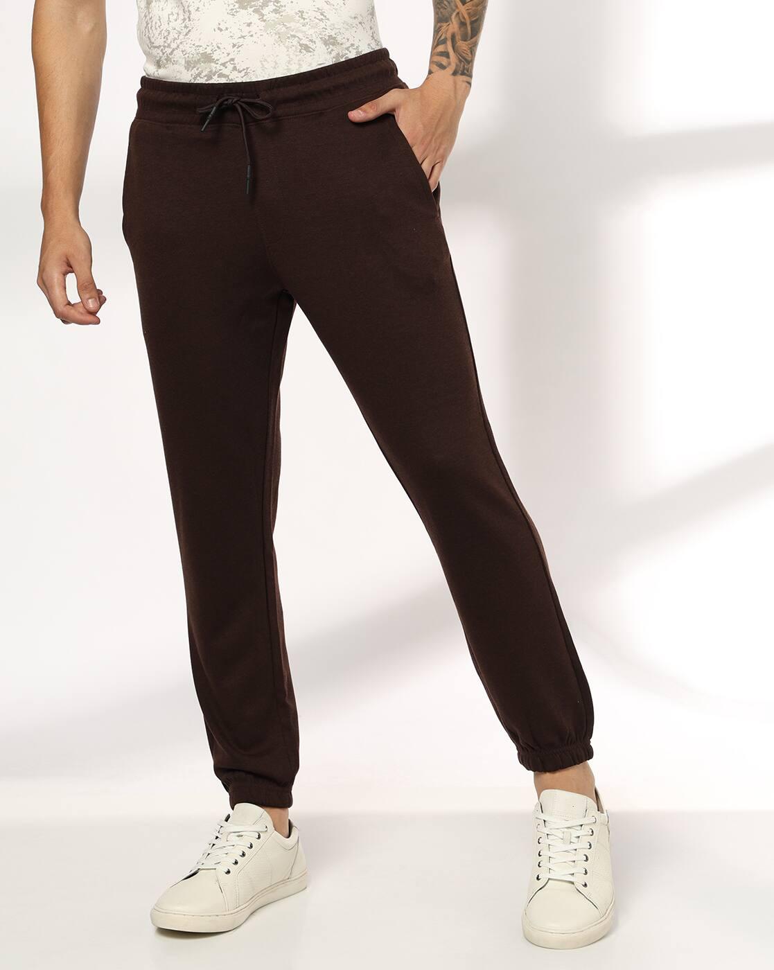 Men Joggers with Drawstring Waist