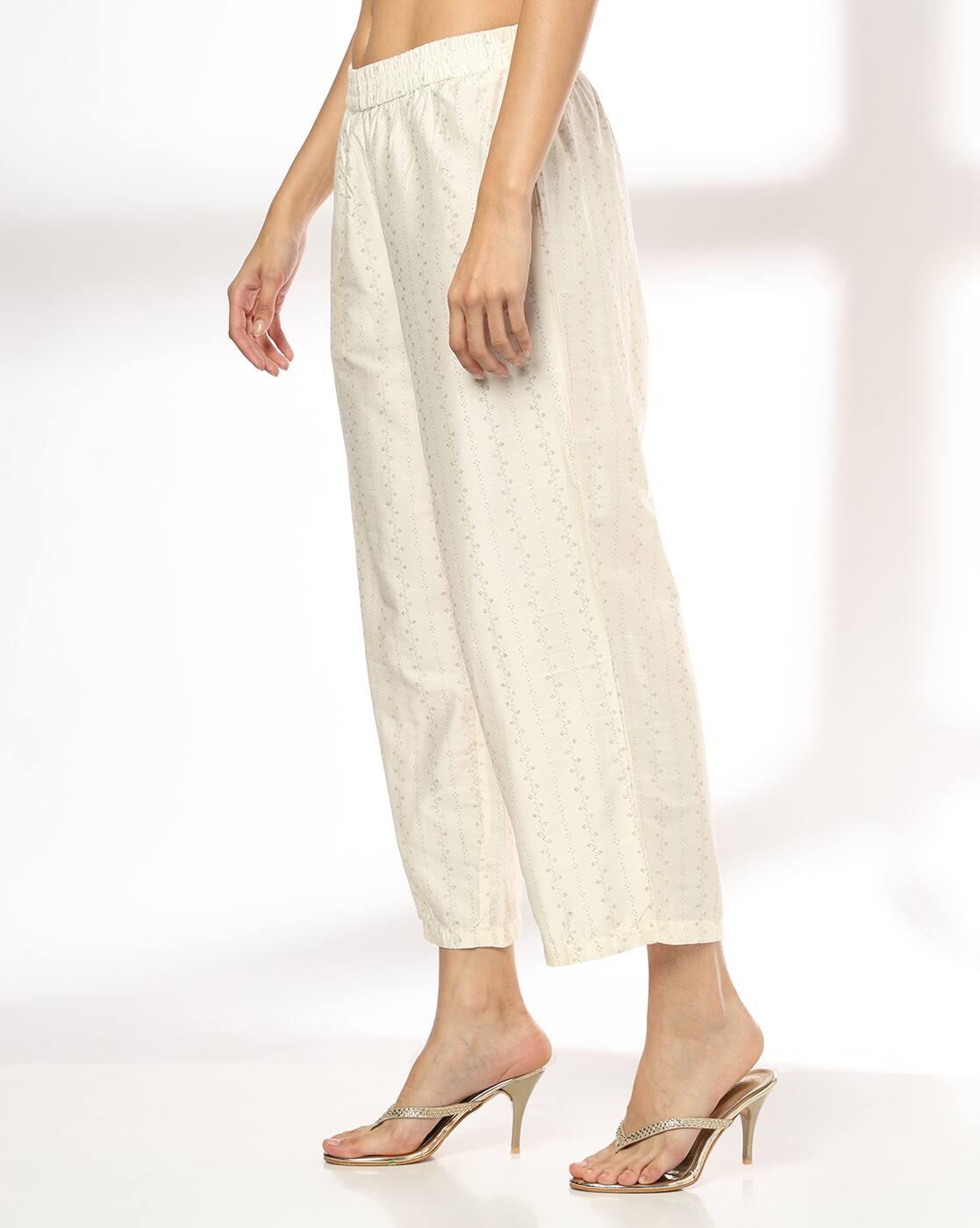 Women Printed Wide-Leg Palazzos