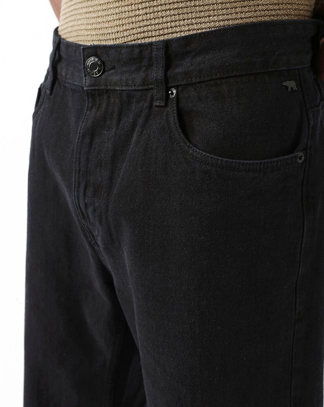 Light-Wash Straight Jeans