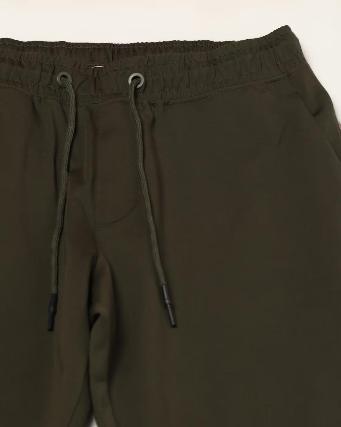 Men Straight Track Pants with Insert Pockets