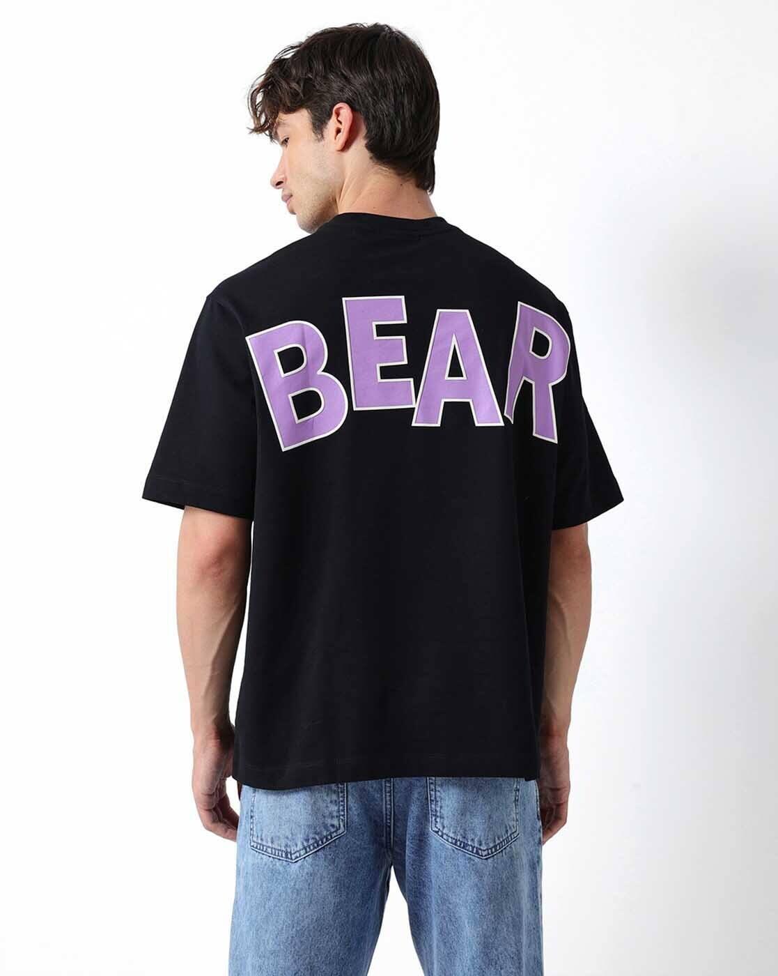 Printed Oversized Crew-Neck T-Shirt