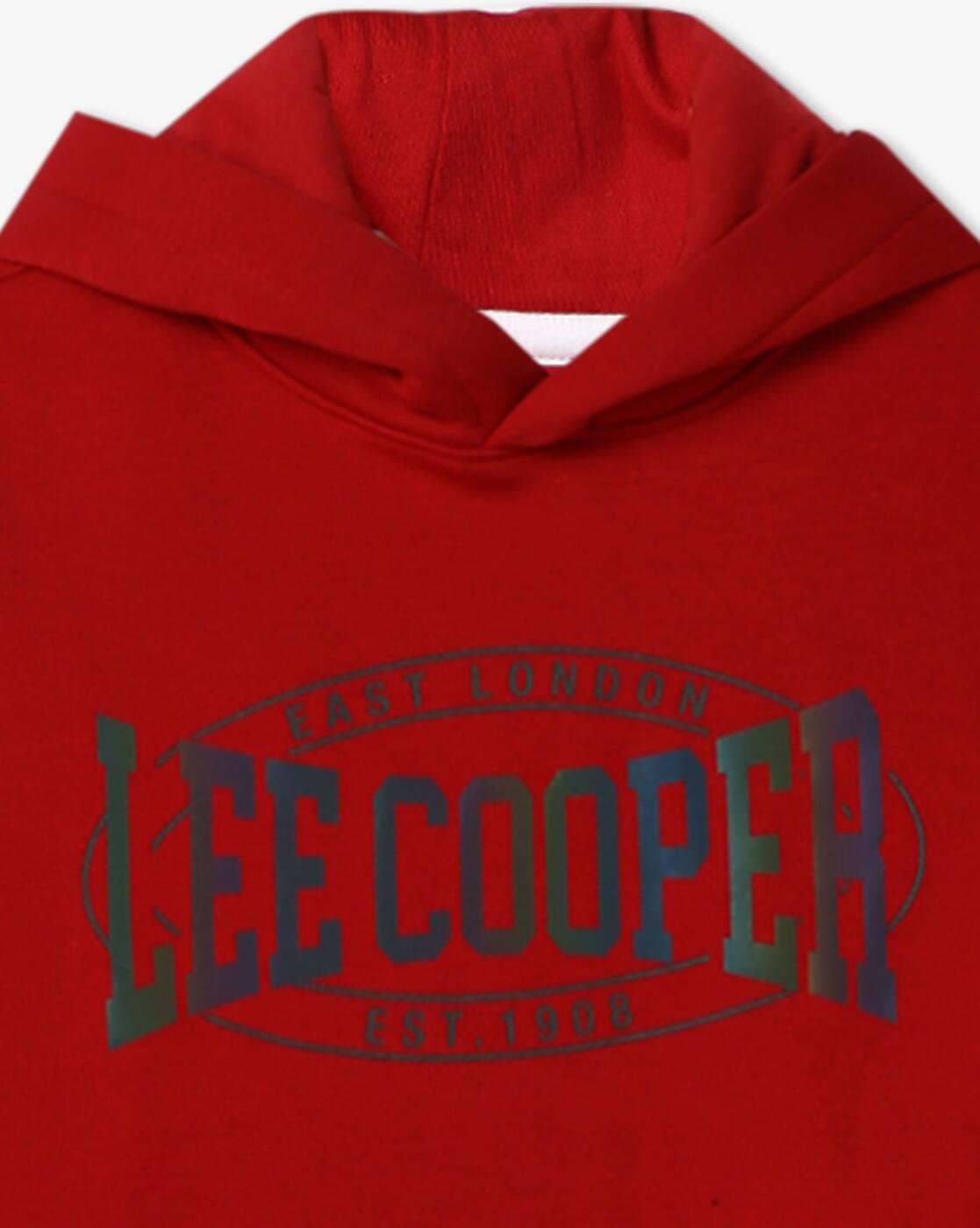 Boys Brand Print Regular Fit Hoodie