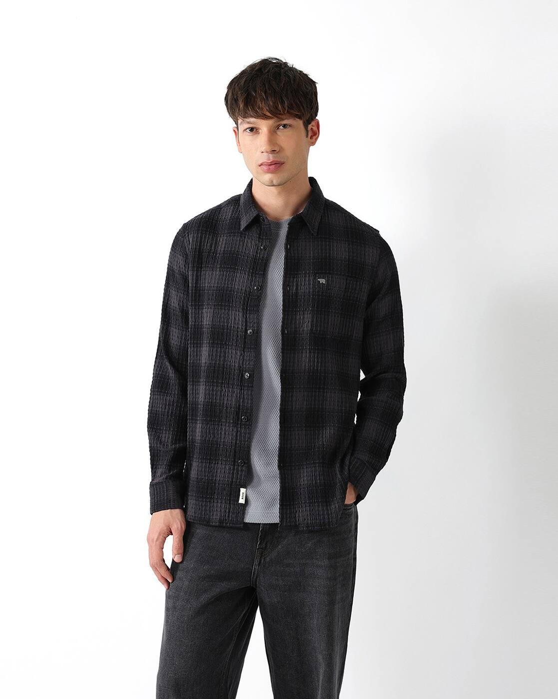 Checked Regular Fit Casual Shirt