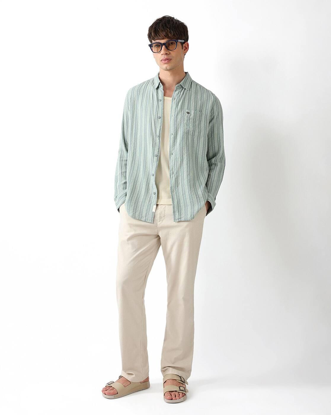 Textured Slim Fit