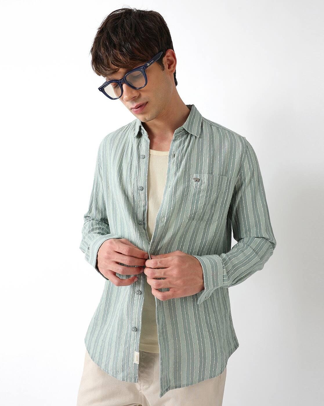 Textured Slim Fit