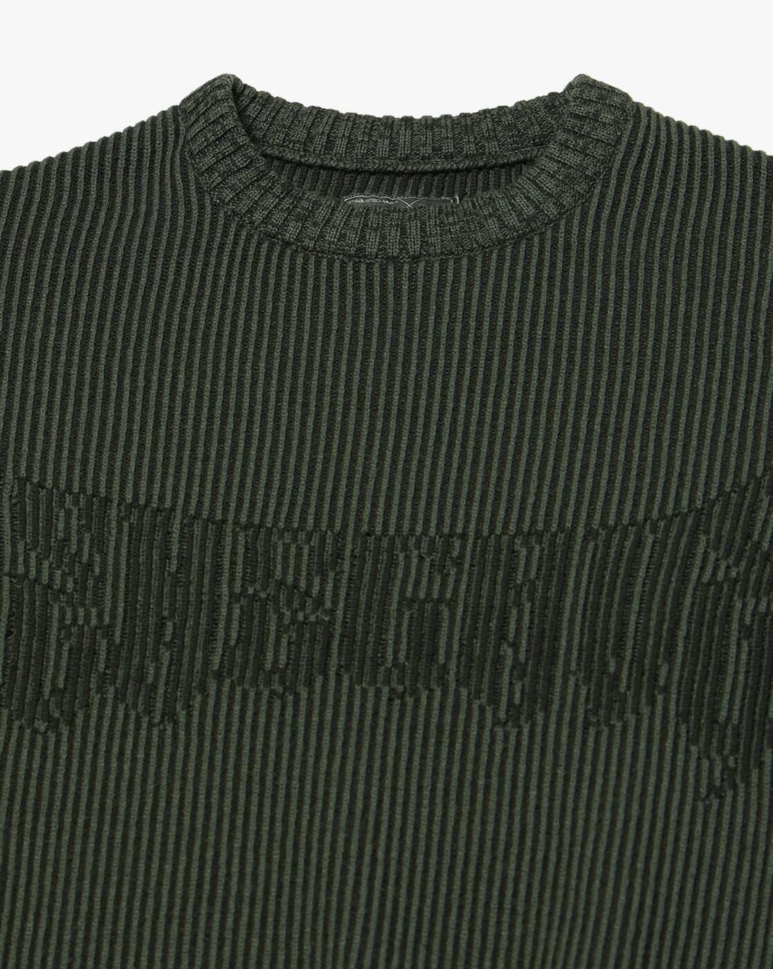 Men Ribbed Regular Fit Crew-Neck Pullover