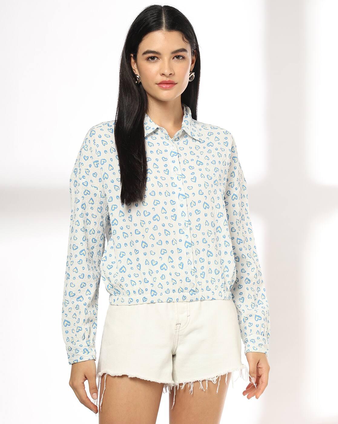 Women All-Over Print Relaxed Fit Shirt
