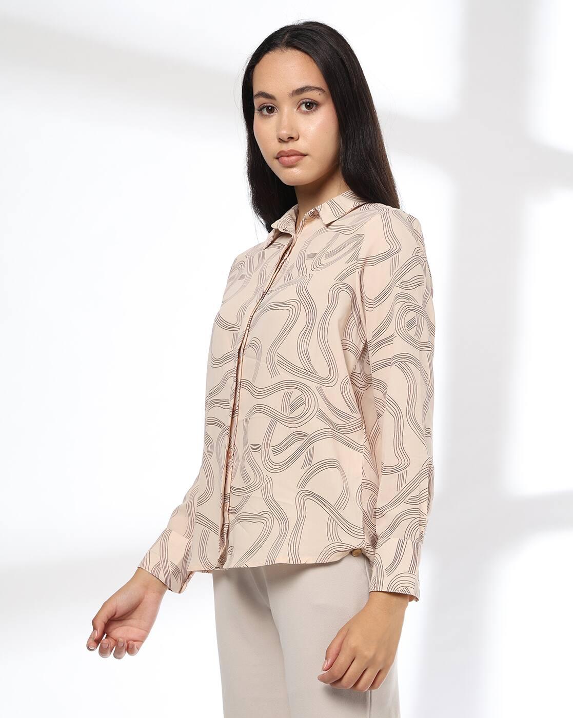 Women Printed Regular Fit Shirt