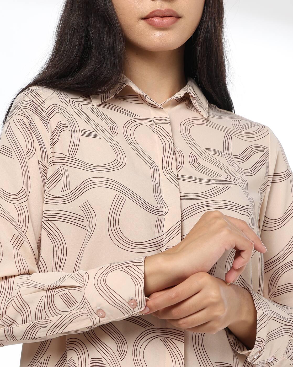 Women Printed Regular Fit Shirt