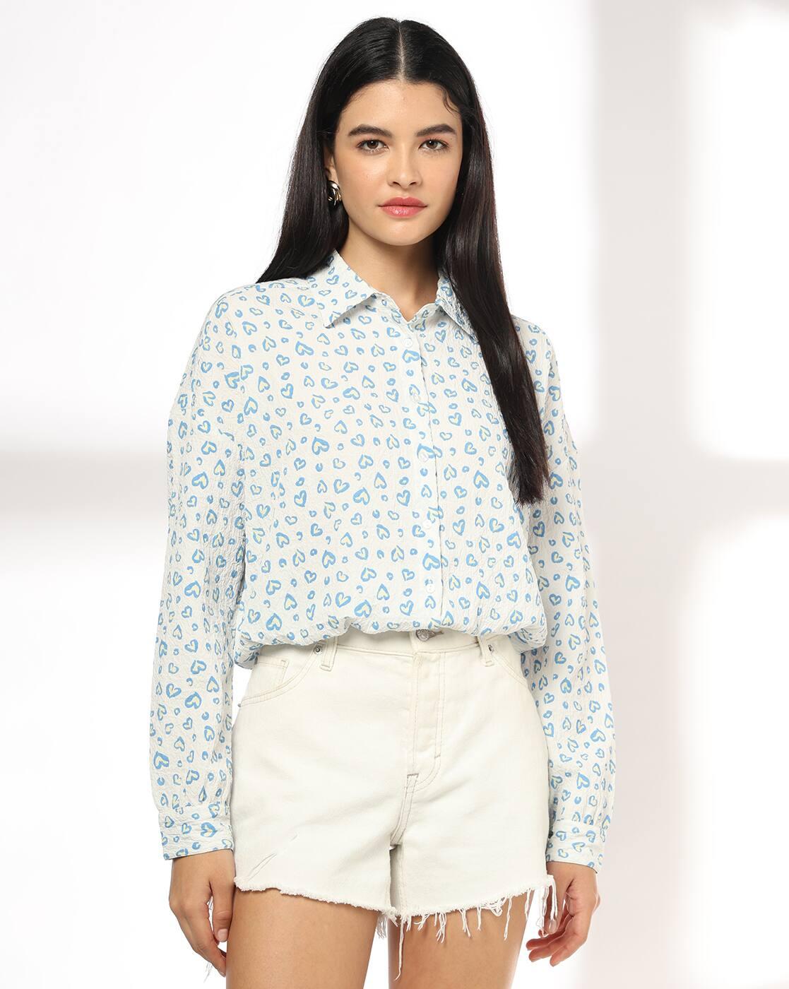 Women All-Over Print Relaxed Fit Shirt