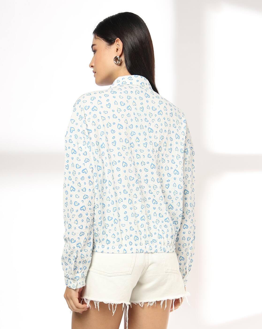 Women All-Over Print Relaxed Fit Shirt