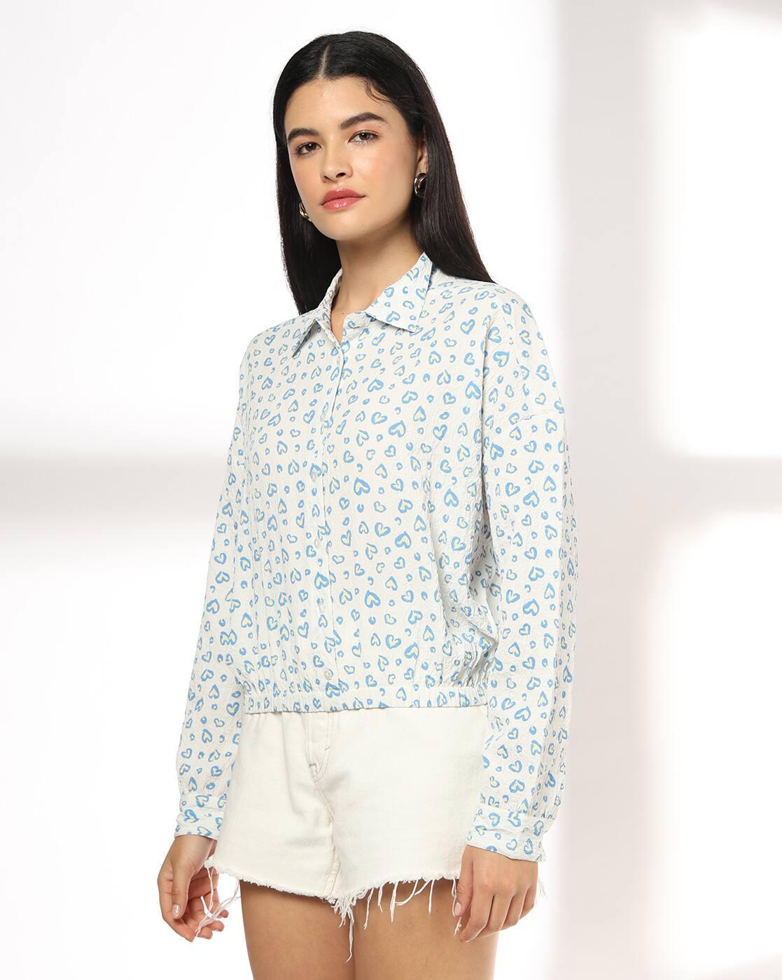 Women All-Over Print Relaxed Fit Shirt