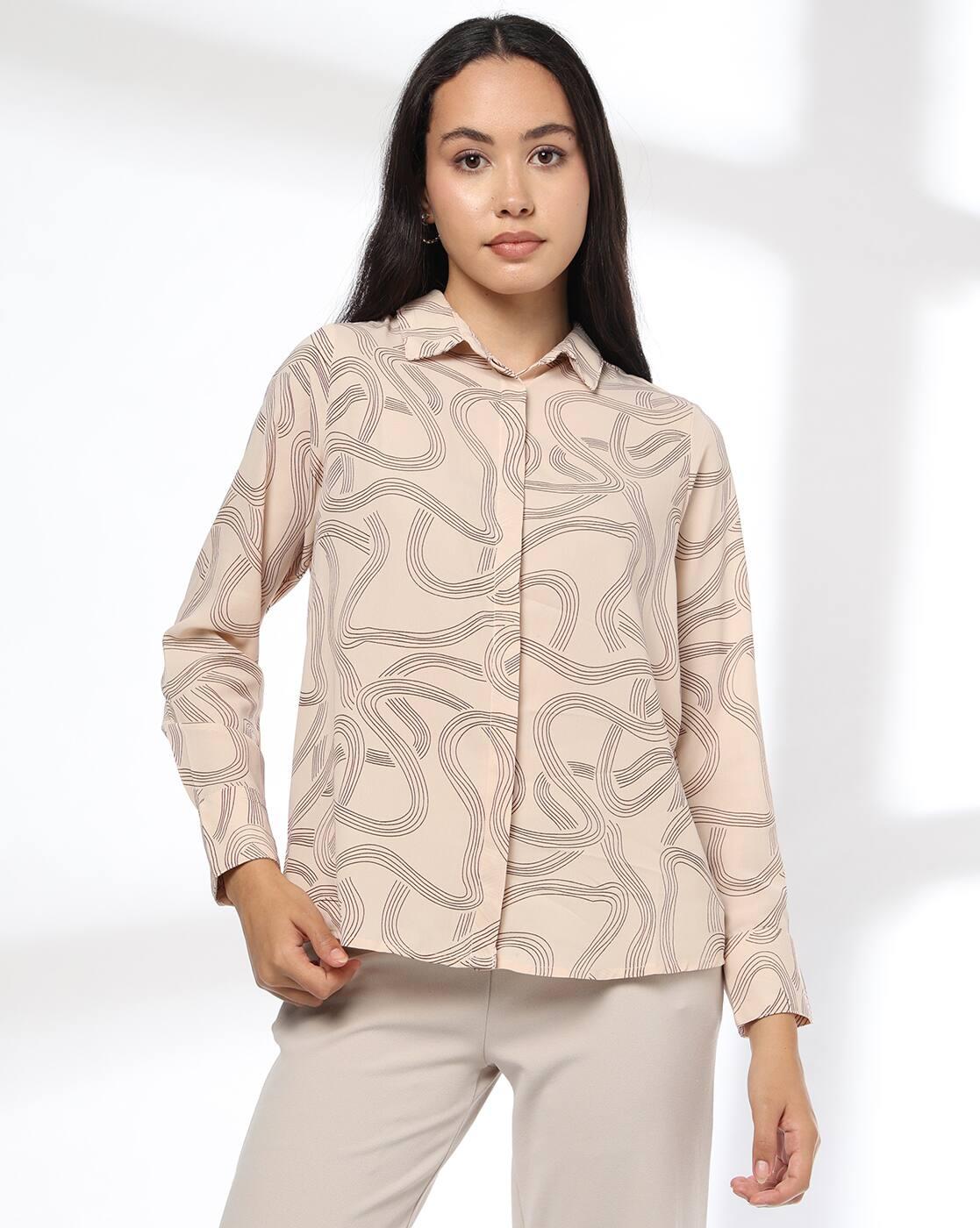 Women Printed Regular Fit Shirt