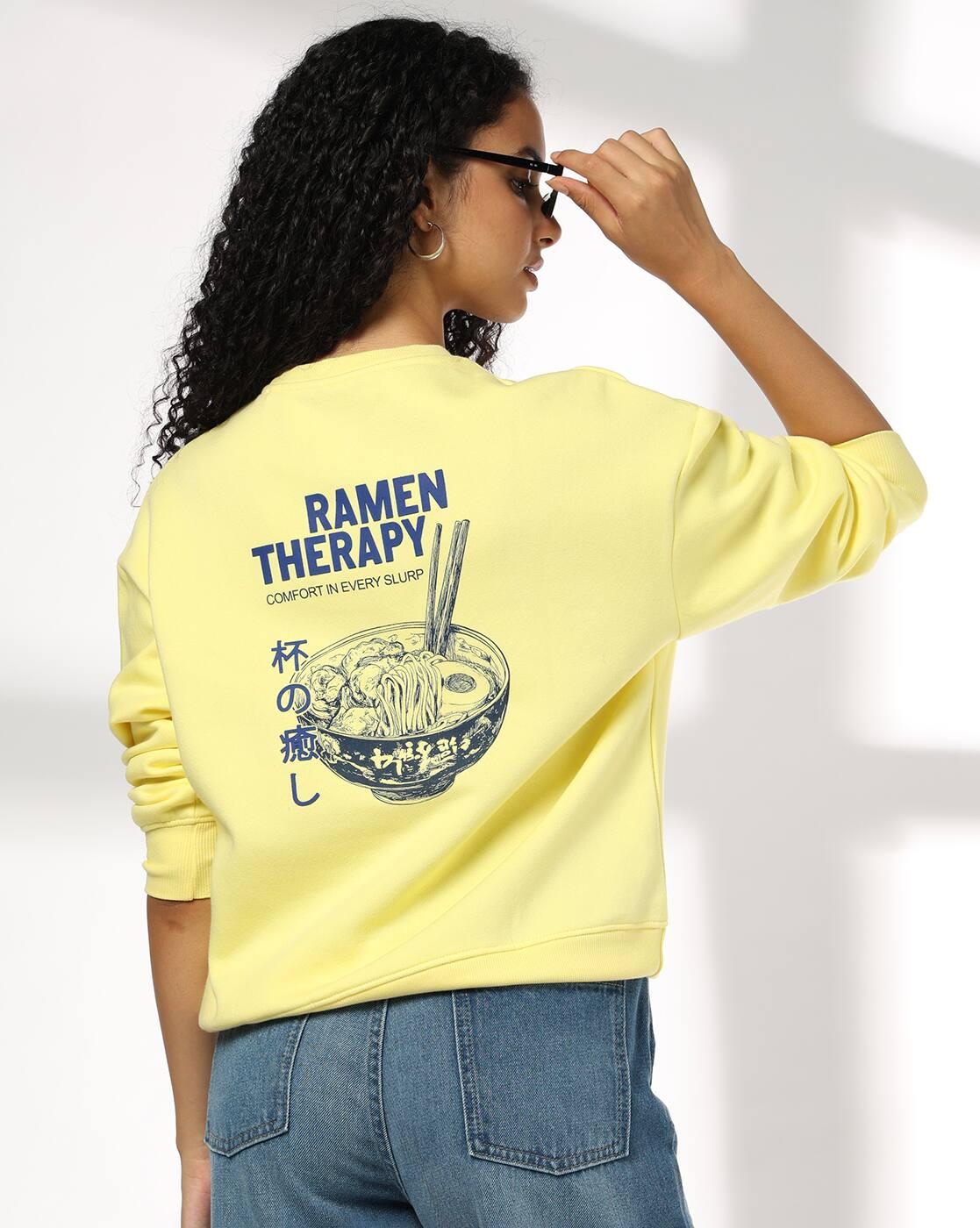 Women Typographic Print Regular Fit Sweatshirt