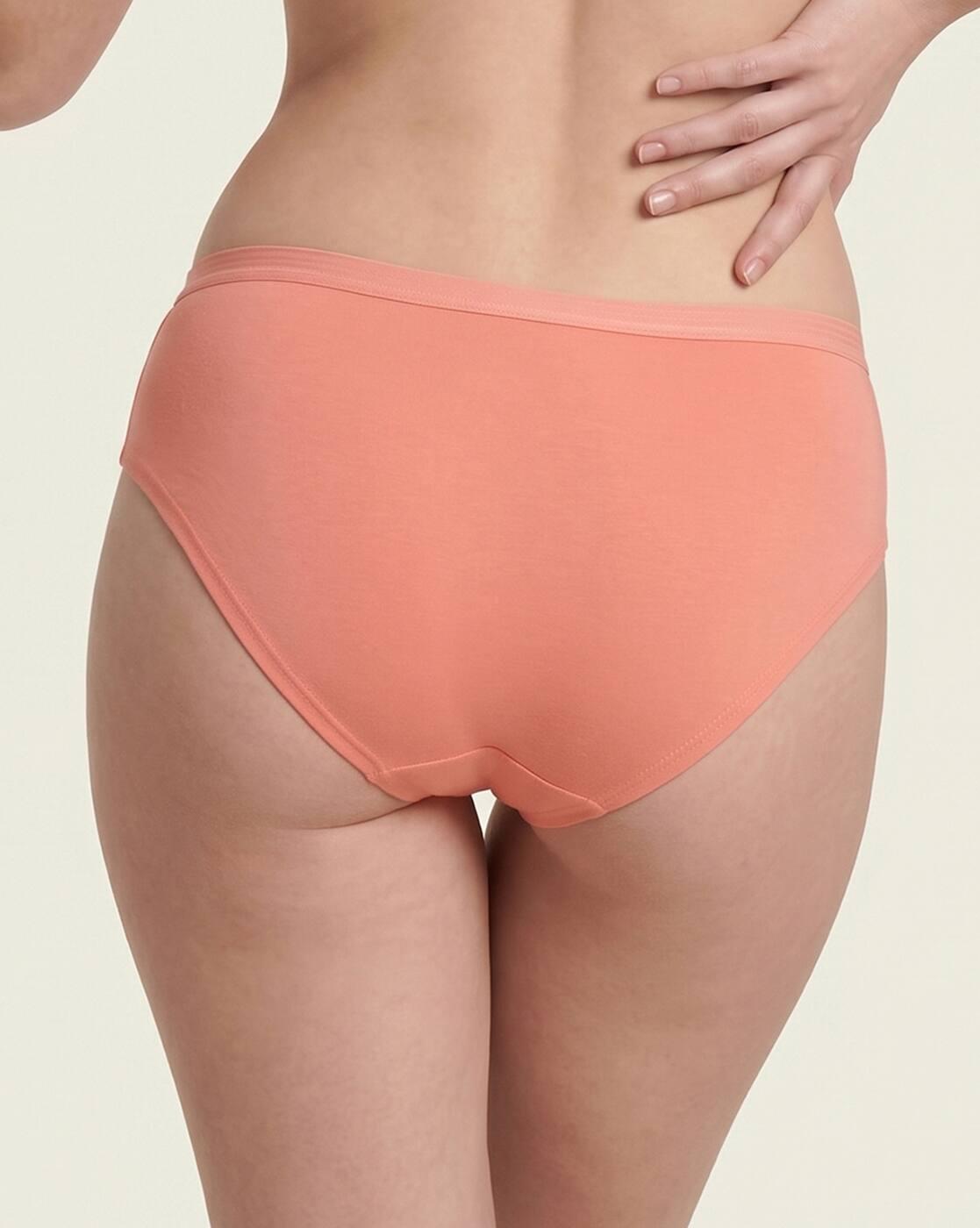 Women Pack of 3 Full-Coverage Hipster Panties