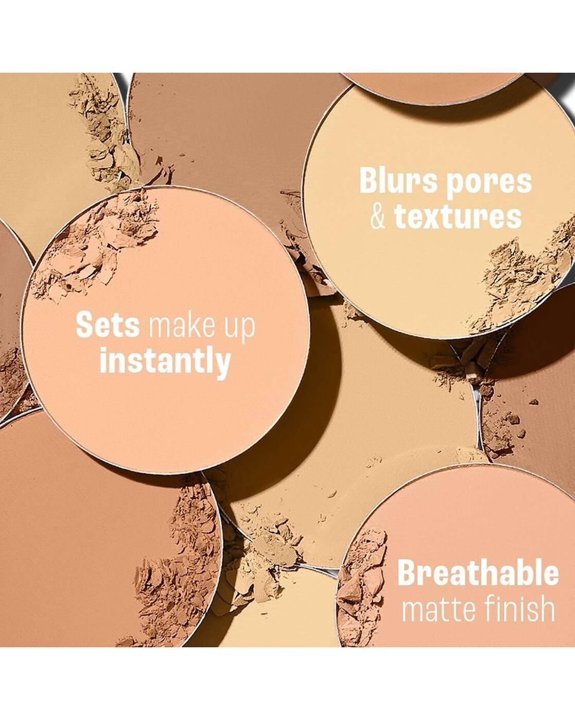 Powerplay Priming Powder Foundation 3-in-1 Lasting Matte Dry Oily Skin Natural Light