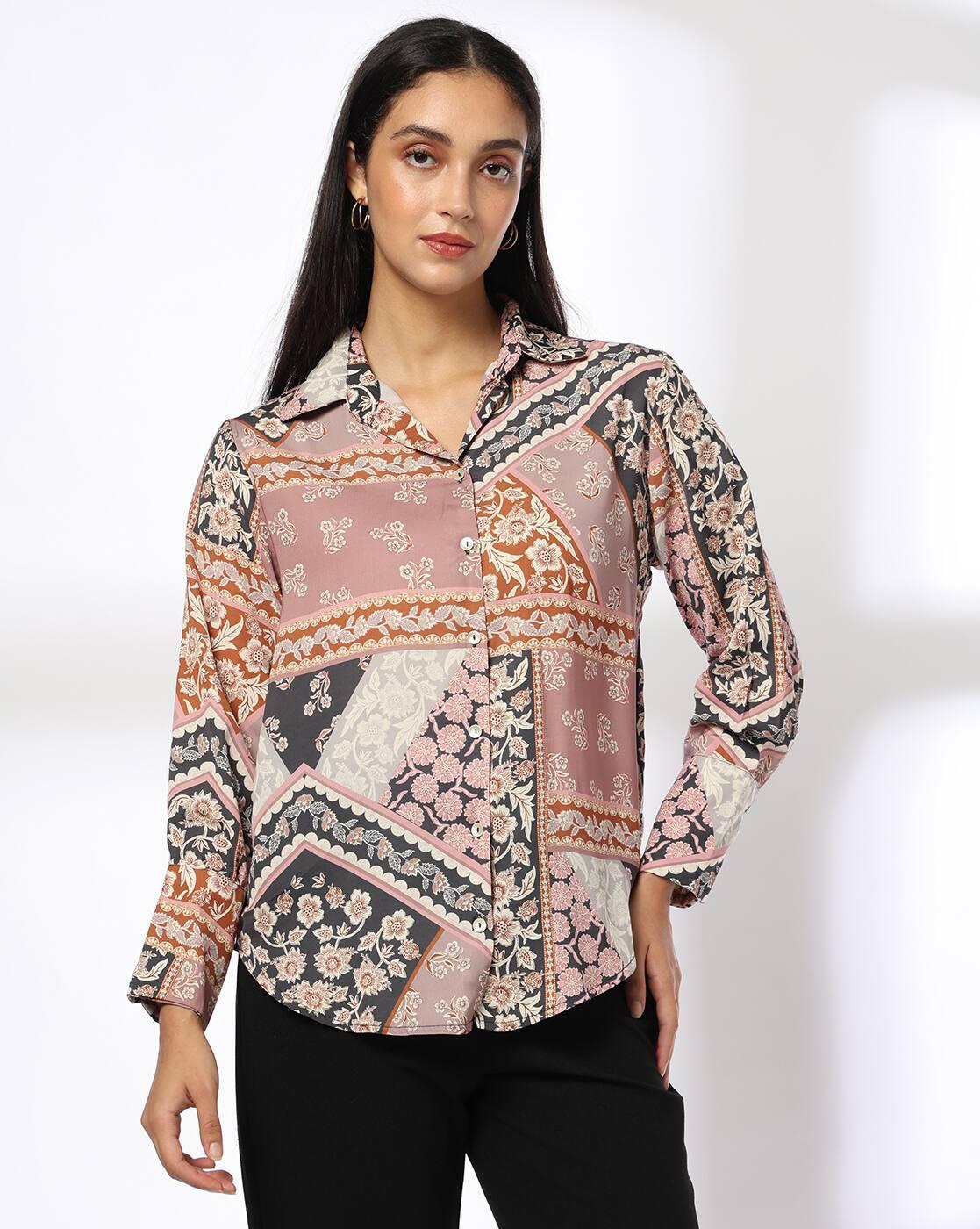 Women Floral Print Regular Fit Shirt