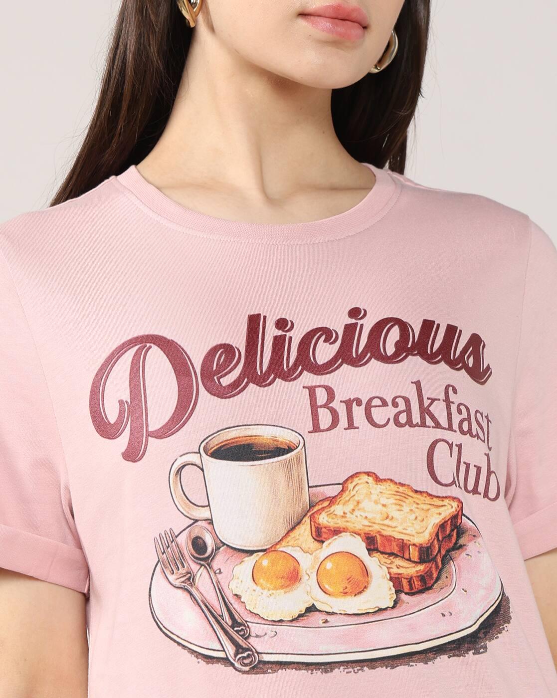 Women Graphic Print Regular Fit Crew-Neck T-Shirt