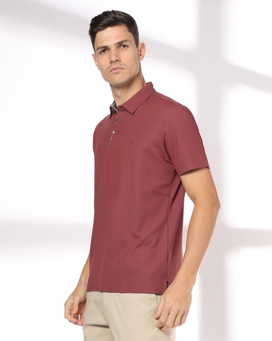 Men Slim Fit Polo T-Shirt