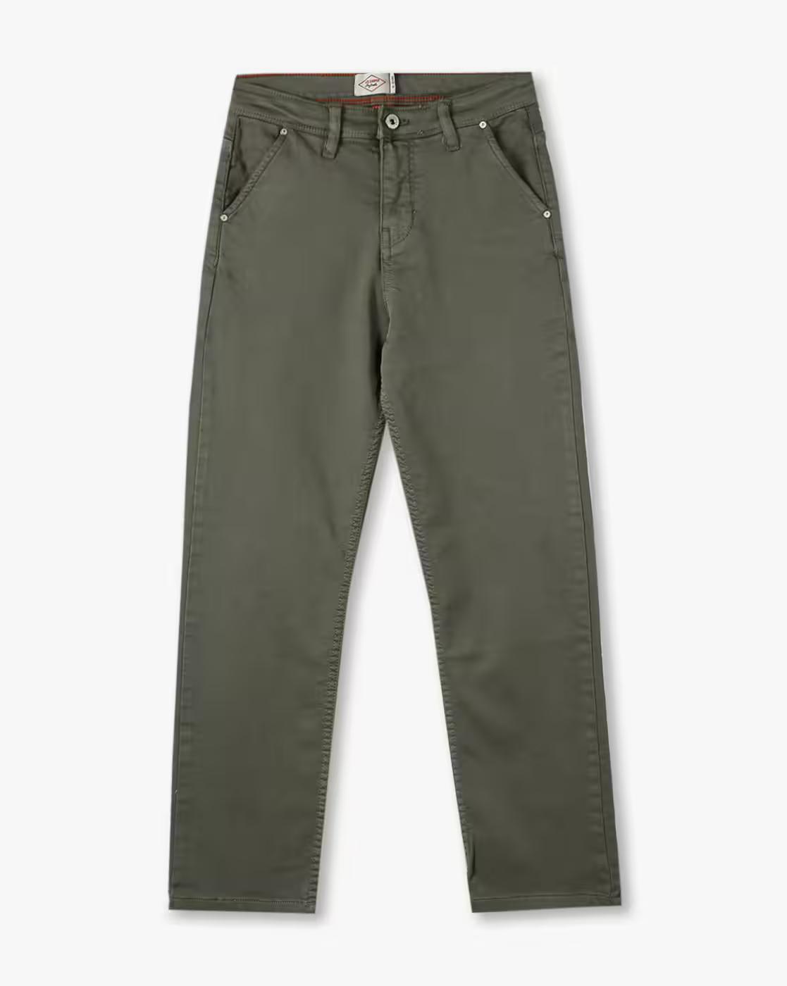 Boys Lightly Washed Wide-Leg Jeans