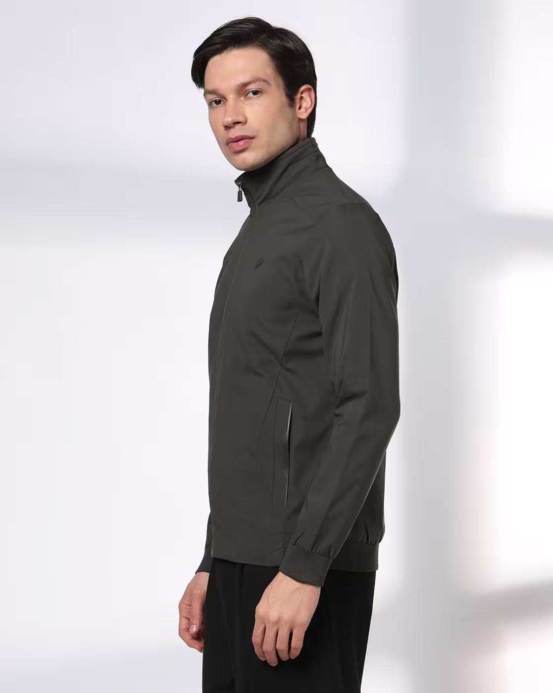 Men Slim Fit Lightweight Casual BomberJacket