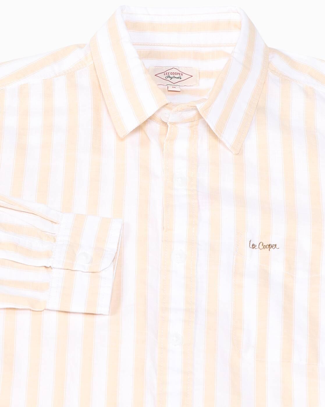 Men Striped Regular Fit Shirt