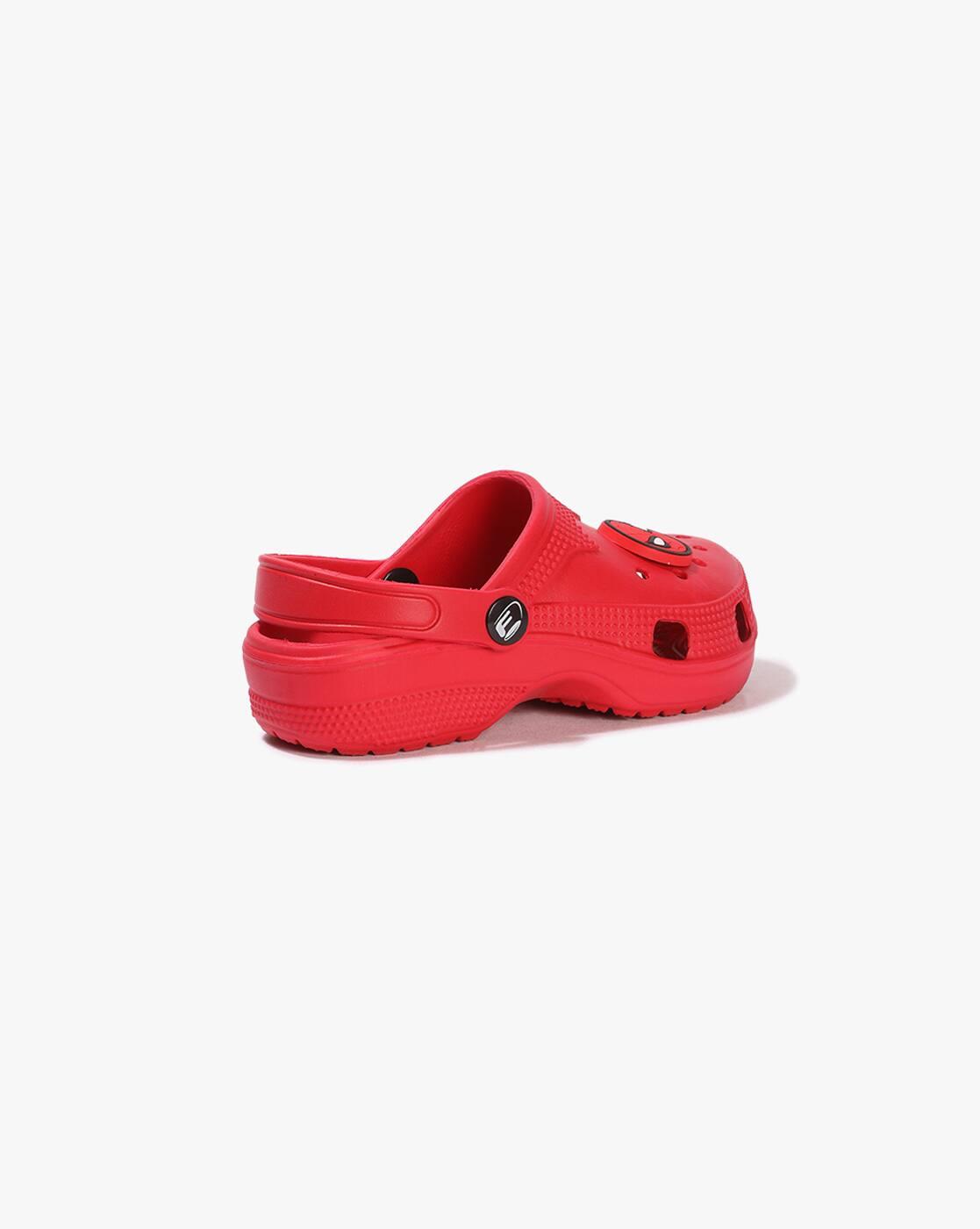 Girls Spider-Man Pattern Slingback Clogs