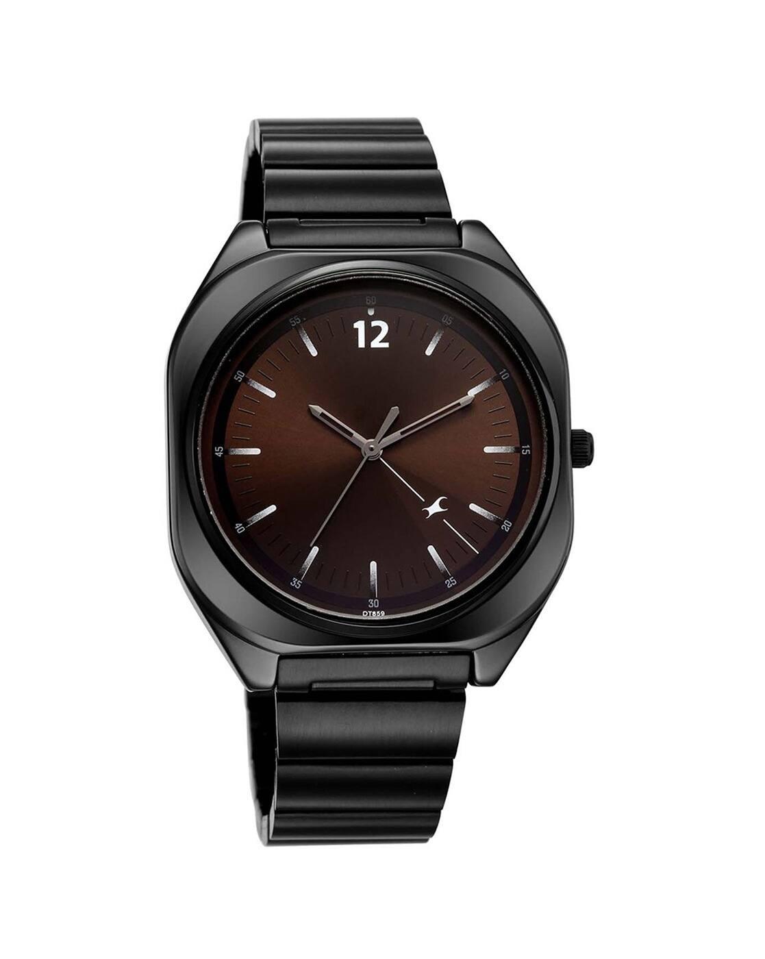 Men 9 to Fine Analogue with Metal Strap Watch-3354NM01