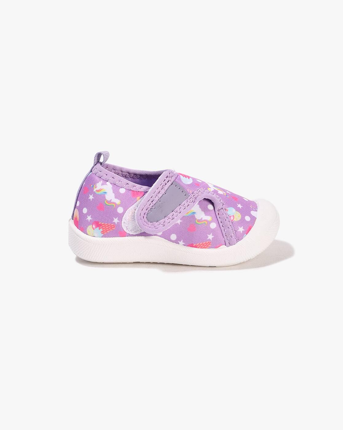 Girls Printed Slip-On Shoes