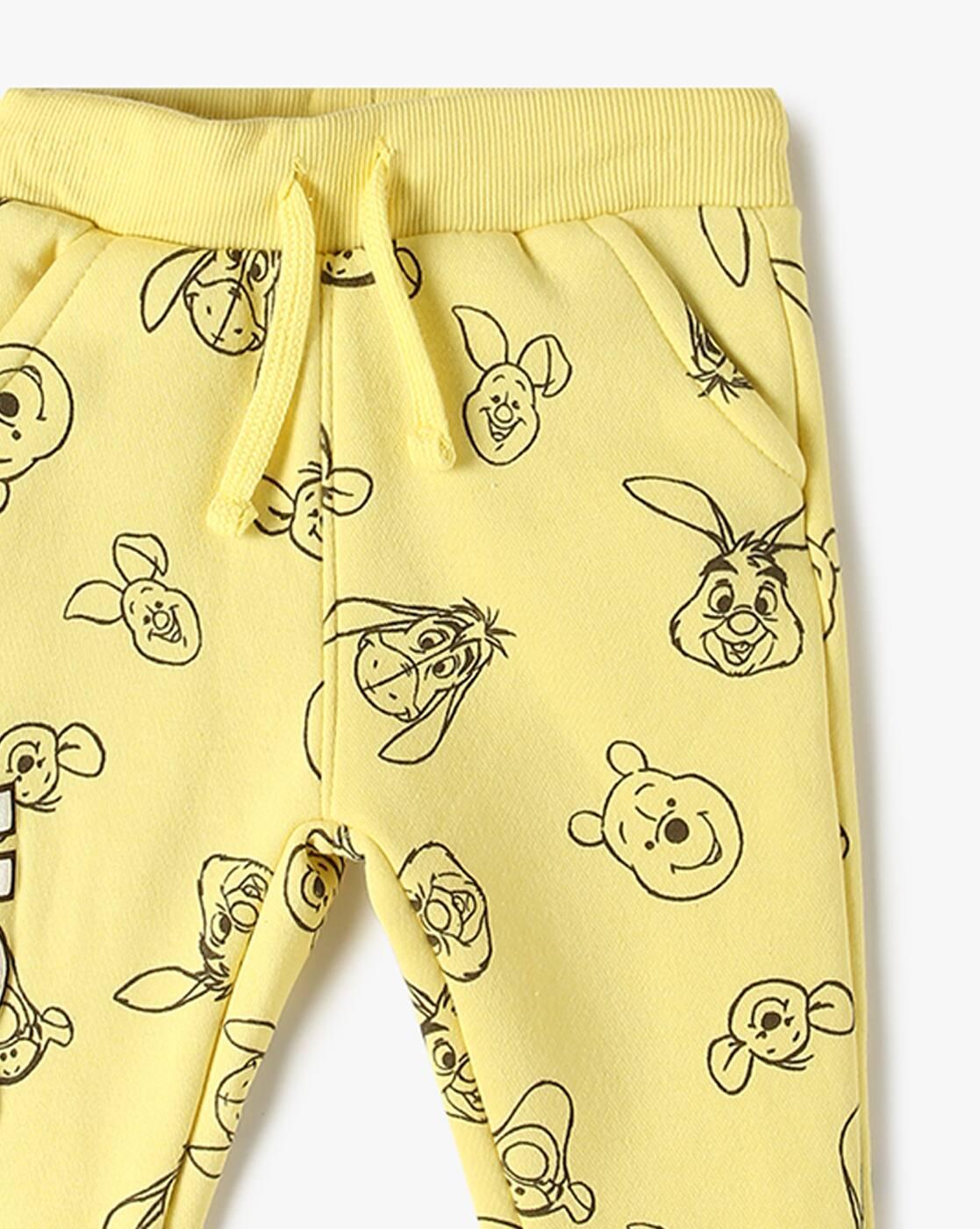 Boys Winnie the Pooh Print Sweatshirt & Track Pants Set