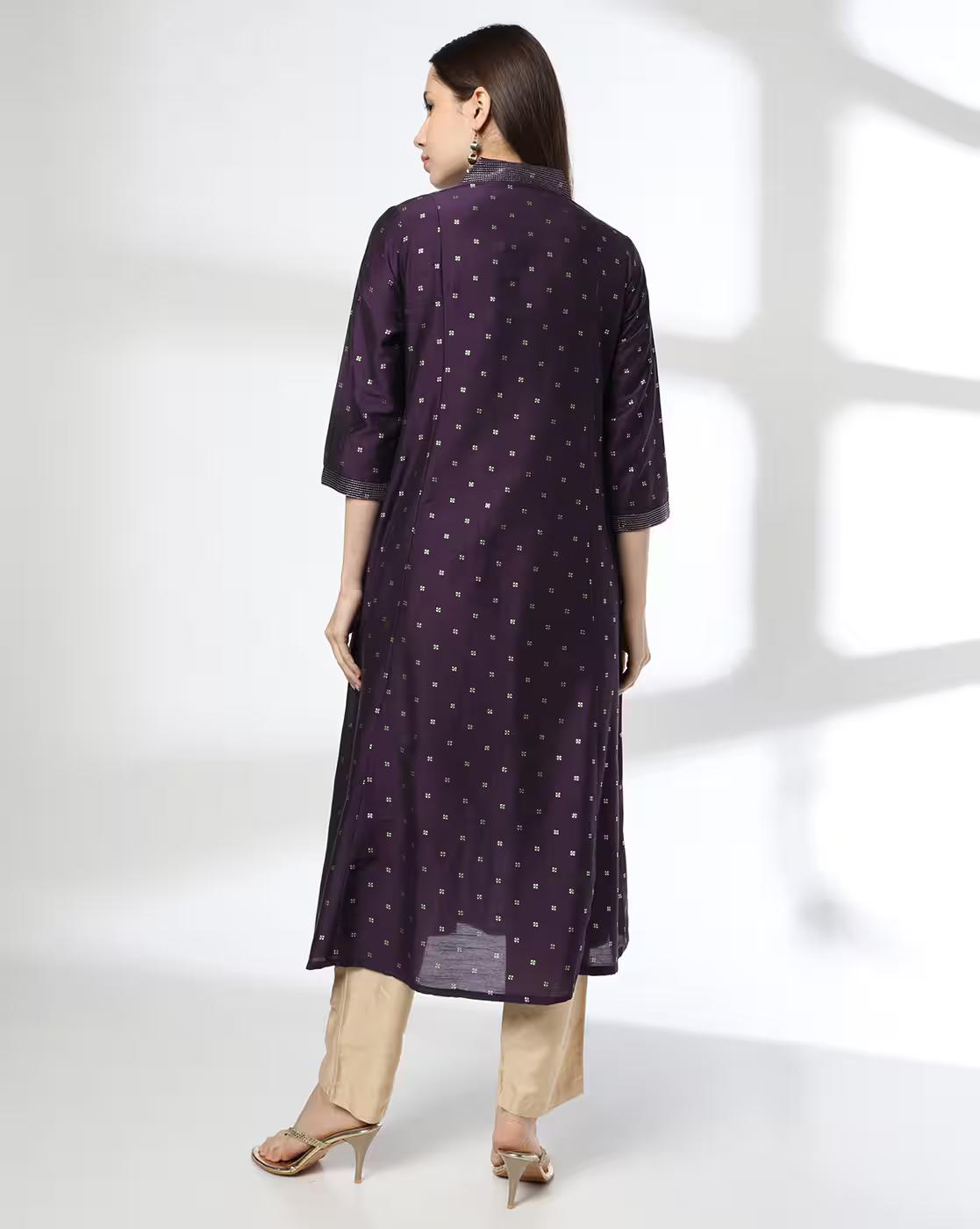 Women Printed A-Line Kurta