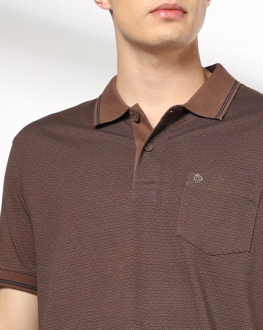 Men Slim Fit Cotton Polo T-Shirt