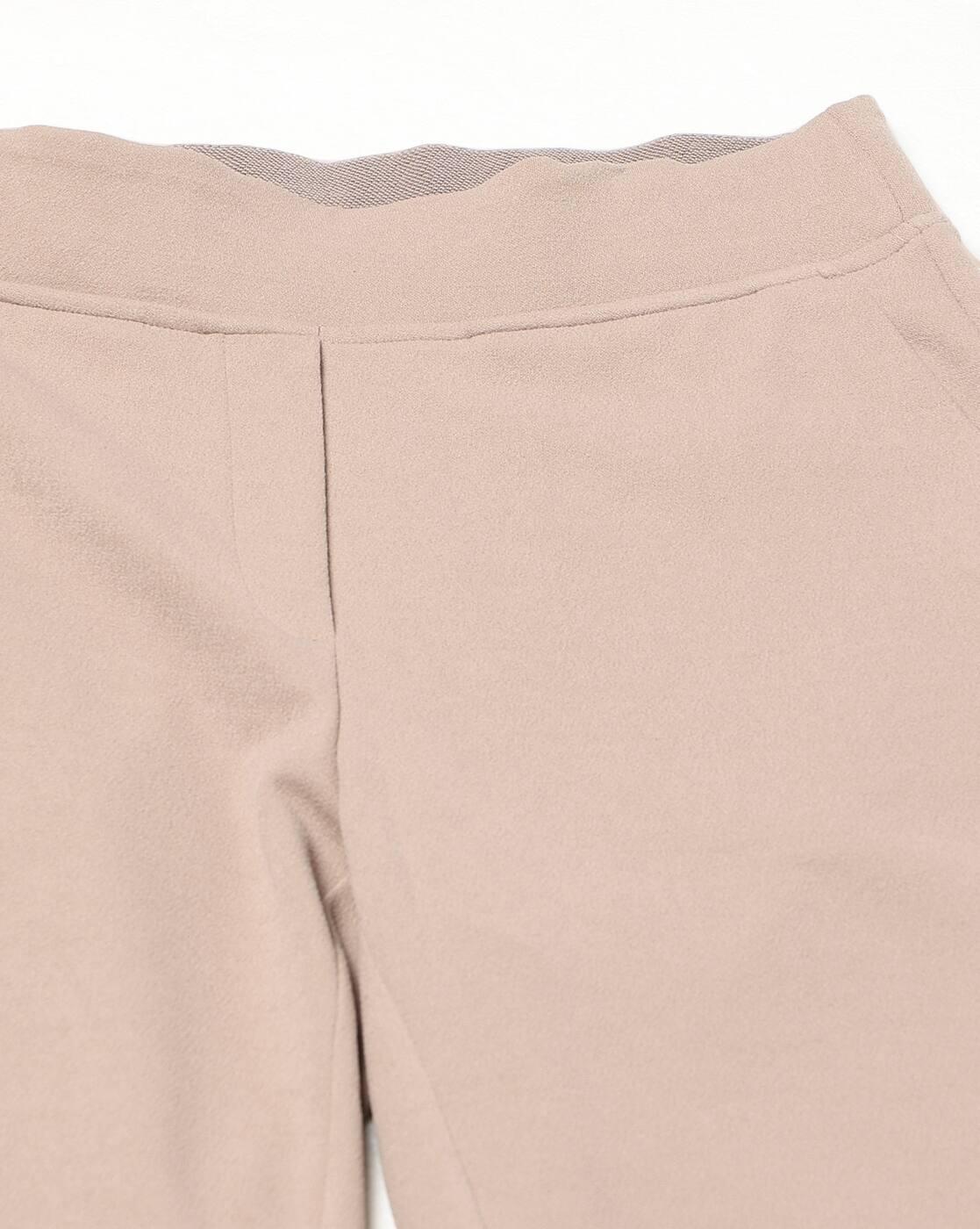 Women Flat-Front Straight Fit Trousers