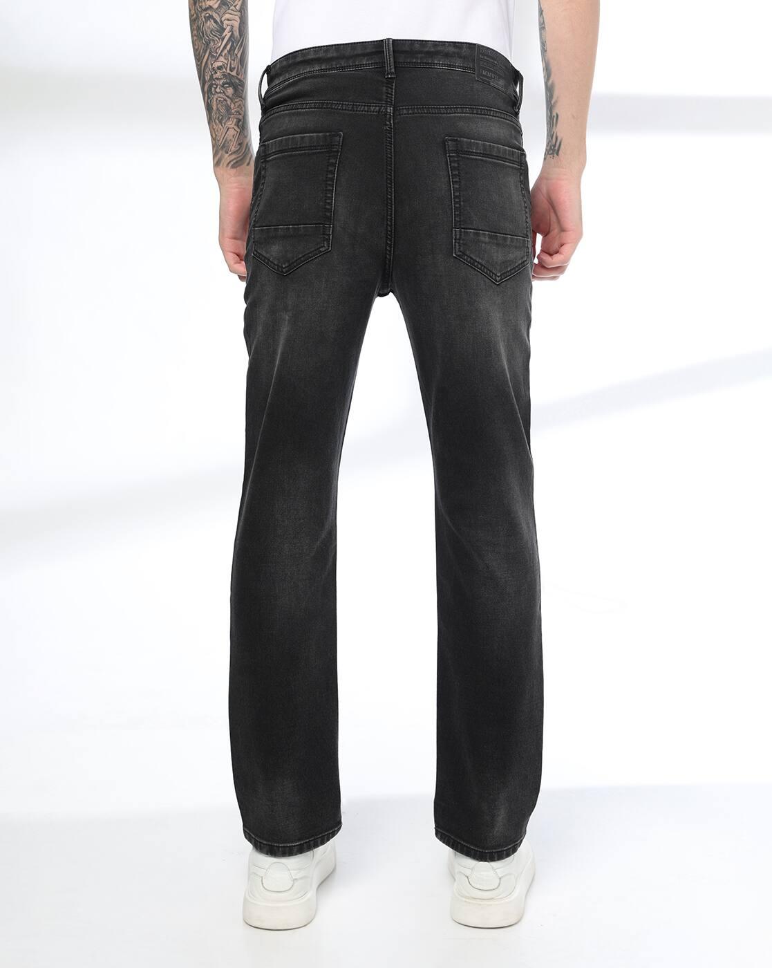 Men Mid-Rise Straight Fit Jeans