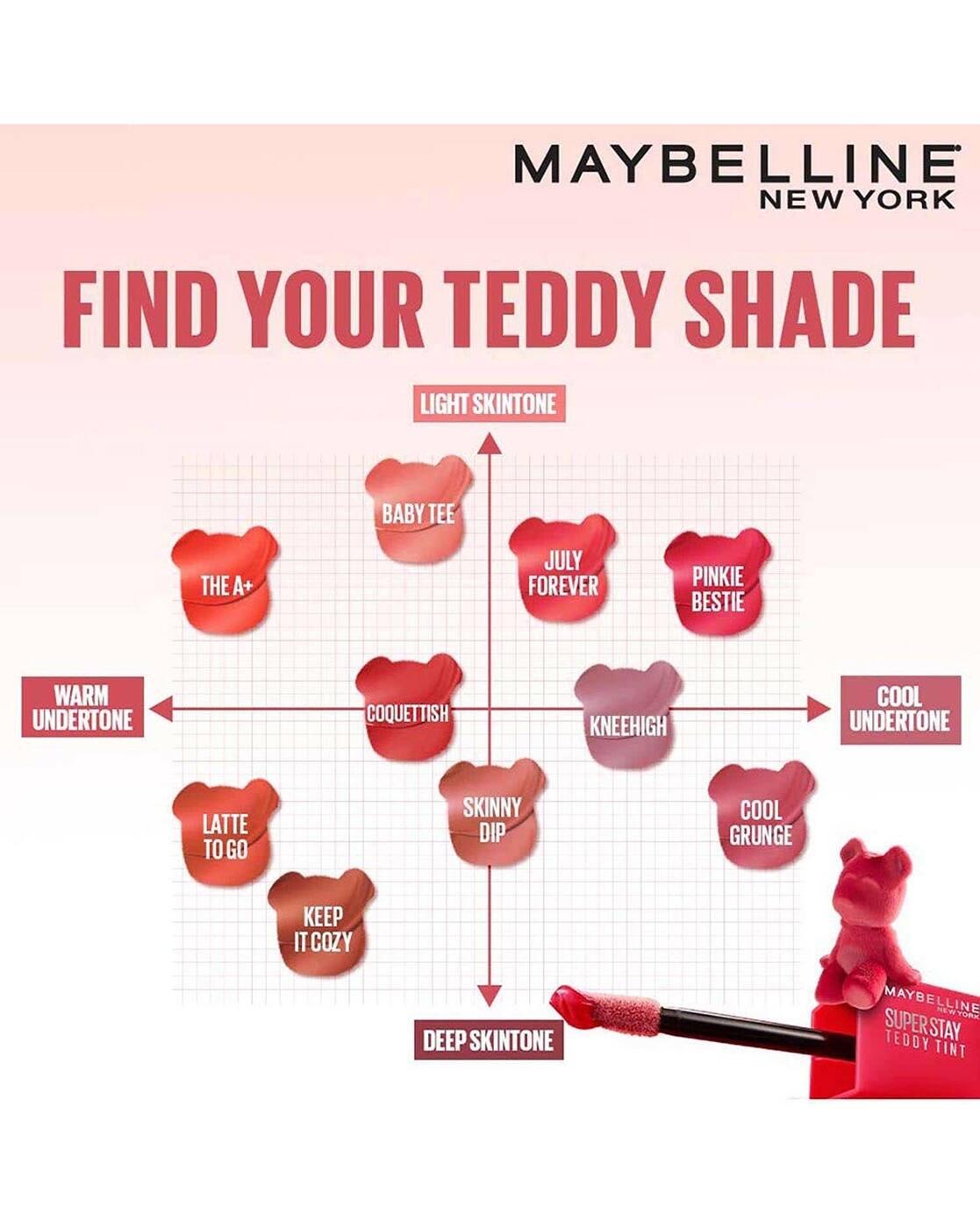 Superstay Teddy Tint Lip and Cheek Color - The A+