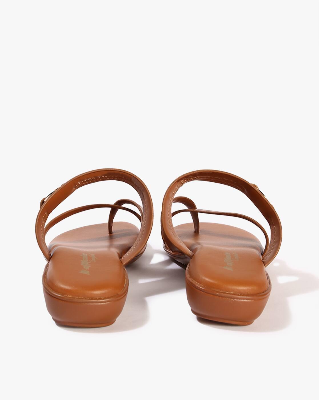 Women Toe-Ring Flat Sandals