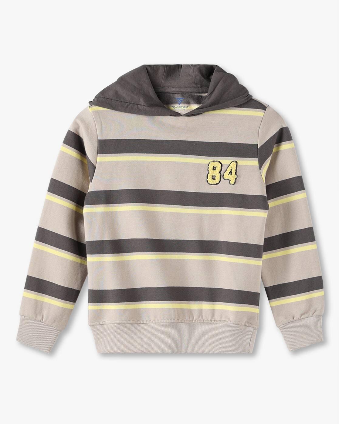 Boys Striped Hoodie