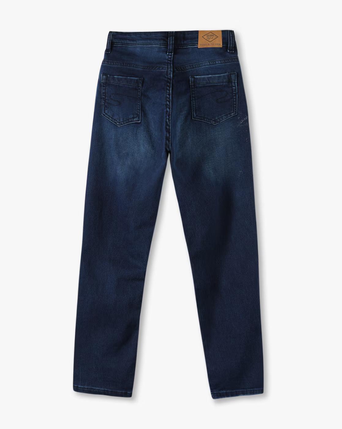 Boys Mid-Rise Straight Jeans