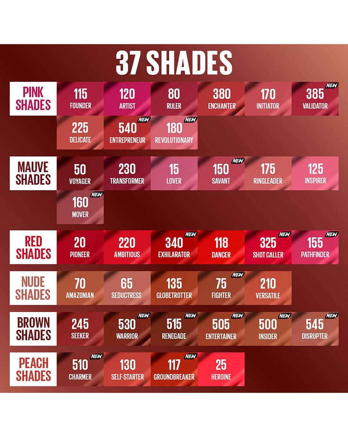 Superstay Matte Ink Liquid Lipstick - Validator