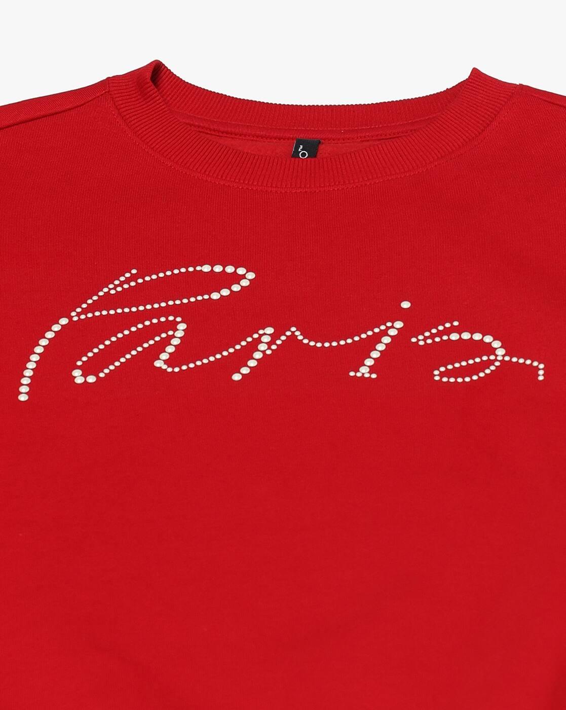 Women Typographic Print Regular Fit Sweatshirt
