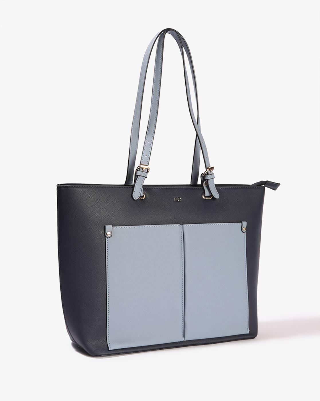 Women Tote Bag with Zipper Closure