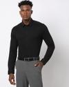 Men Slim Fit Knitted Shirt