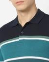 Striped Slim Fit Polo T-Shirt