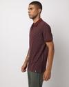Regular Fit AOP Floral Print Polo T-Shirt