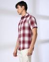 Men Checked Smart Fit Shirt
