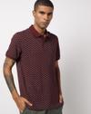 Regular Fit AOP Floral Print Polo T-Shirt