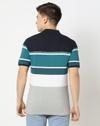 Striped Slim Fit Polo T-Shirt