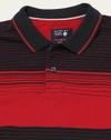 Men Striped Regular Fit Polo T-Shirt