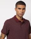 Regular Fit AOP Floral Print Polo T-Shirt